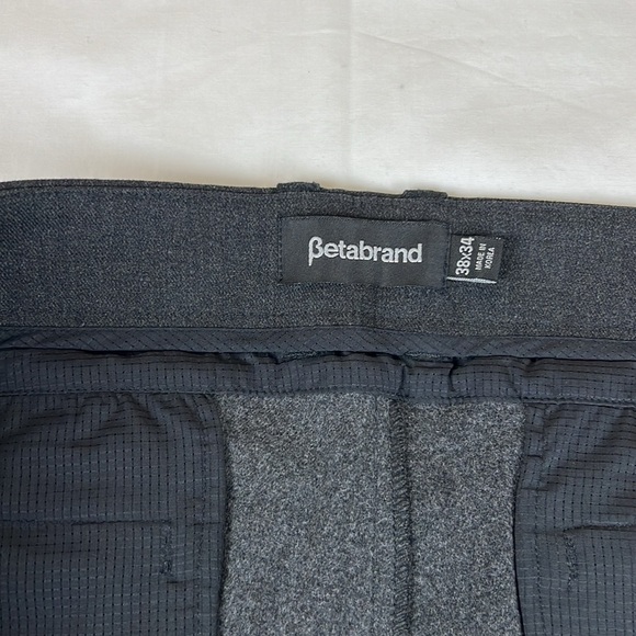 Betabrand New Men 38X34 Travel High Performance Security Pockets Pant - Picture 4 of 11